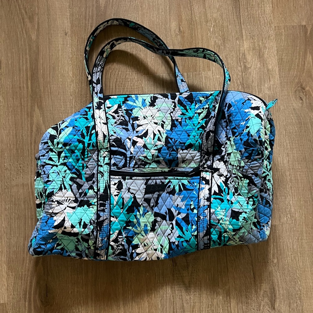 Vera Bradley Blue and Black Travel Bags with Urban Design